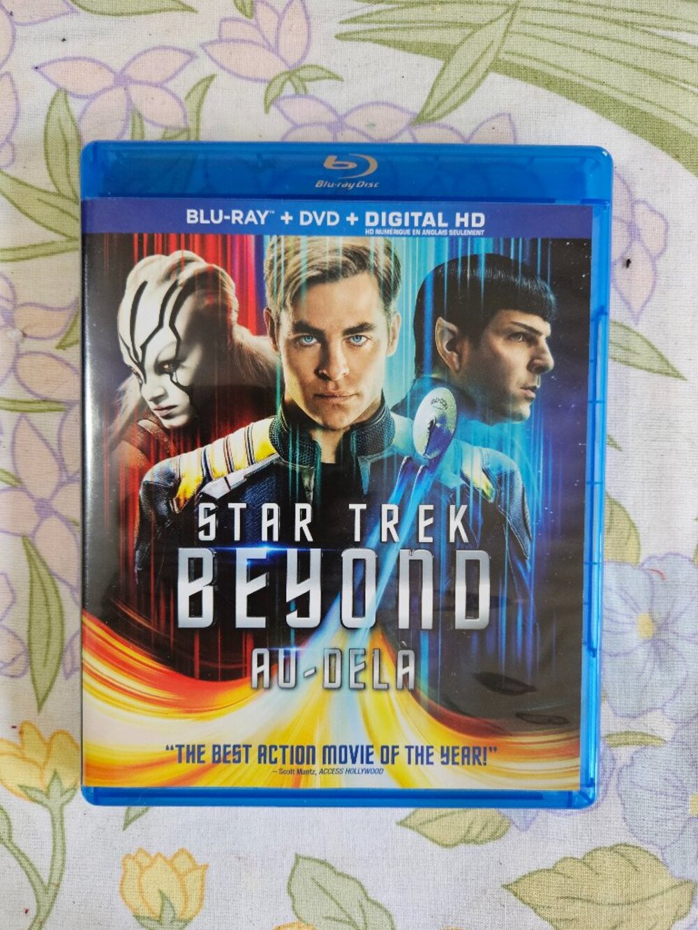 Star Trek Beyond Blue Ray DVD